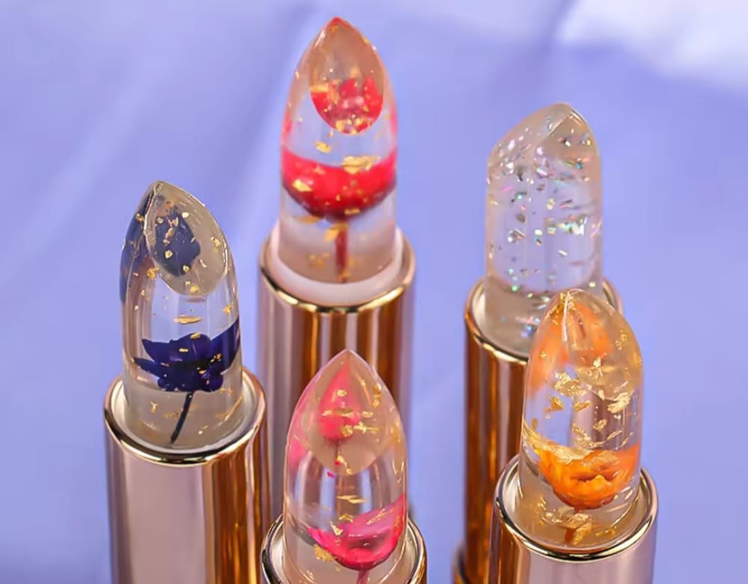 Swiss beauty jelly flower colour changing lipstick  - 1