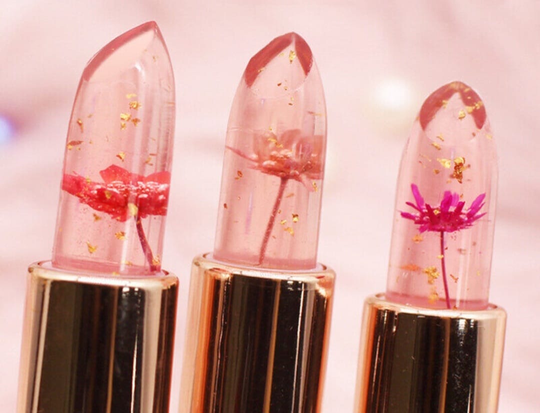 Swiss beauty jelly flower colour changing lipstick  - 3