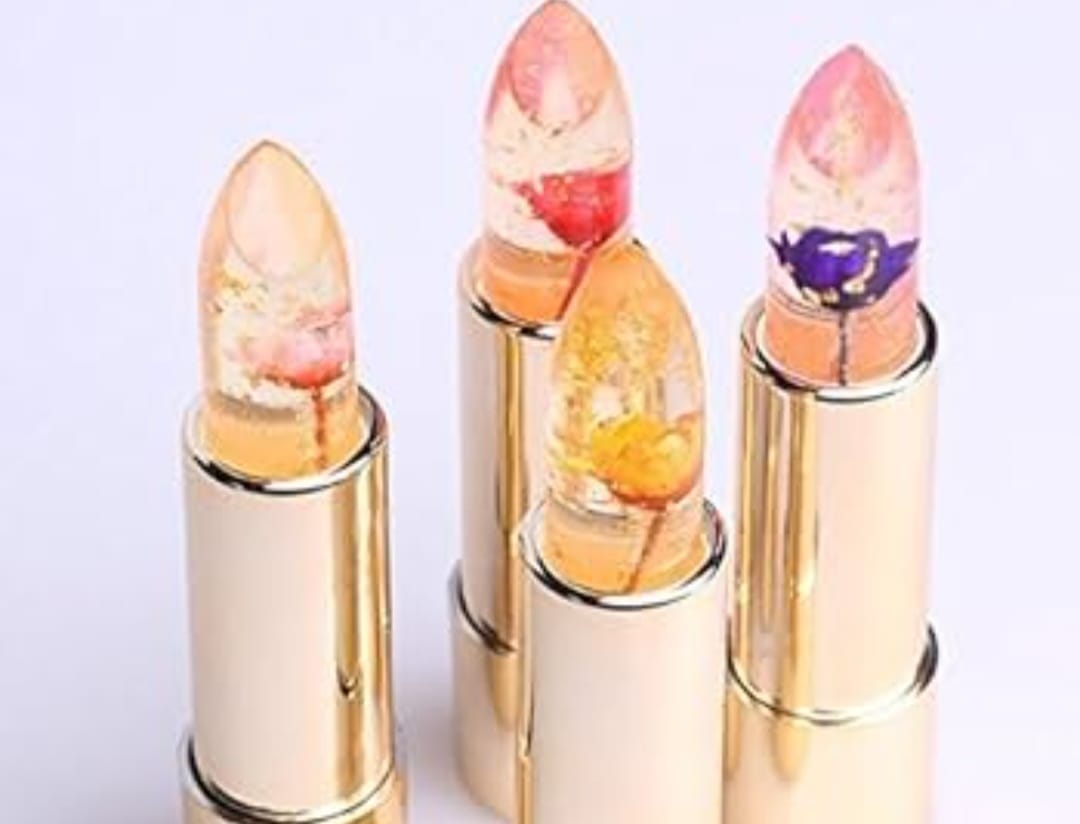 Swiss beauty jelly flower colour changing lipstick  - 2